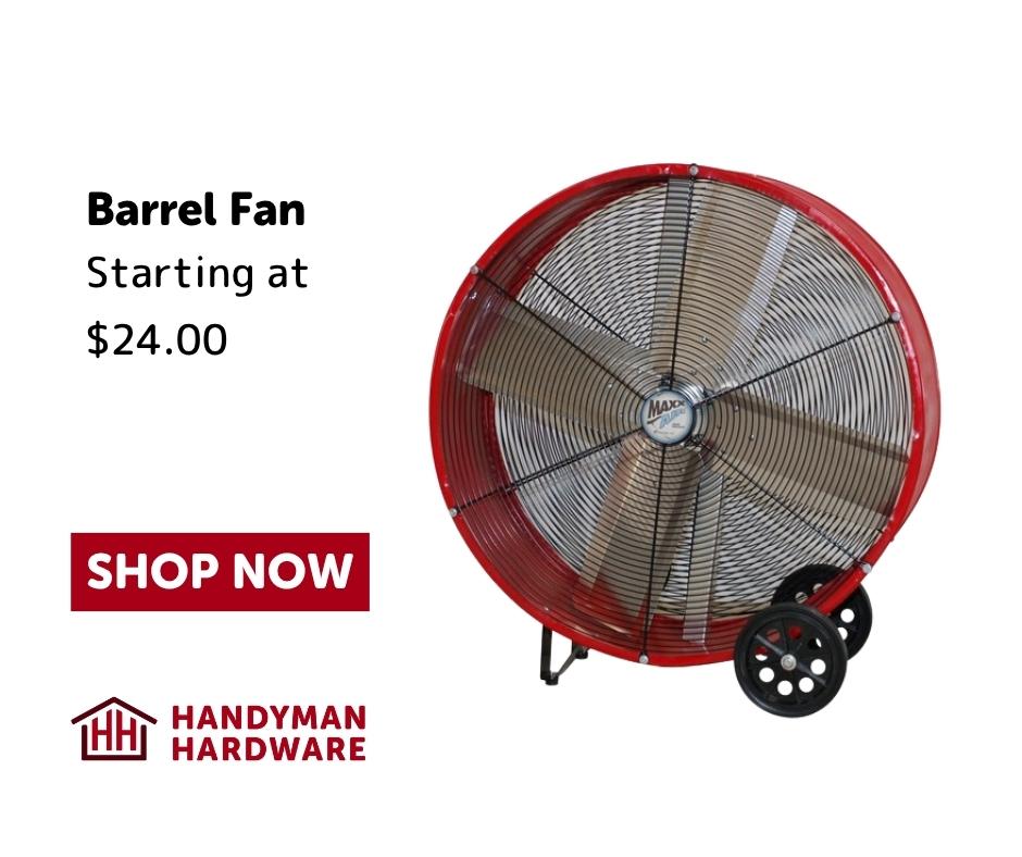 Barrel Fan Rental